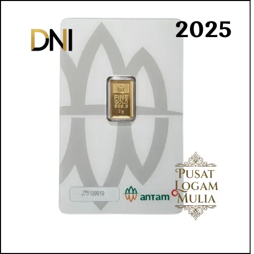 LM Antam 2 gram 2025 - Certieye