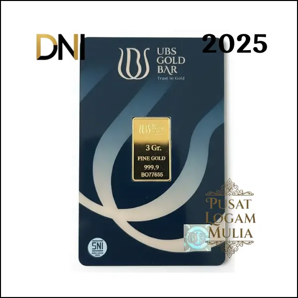 Logam Mulia UBS Emas 3 Gram