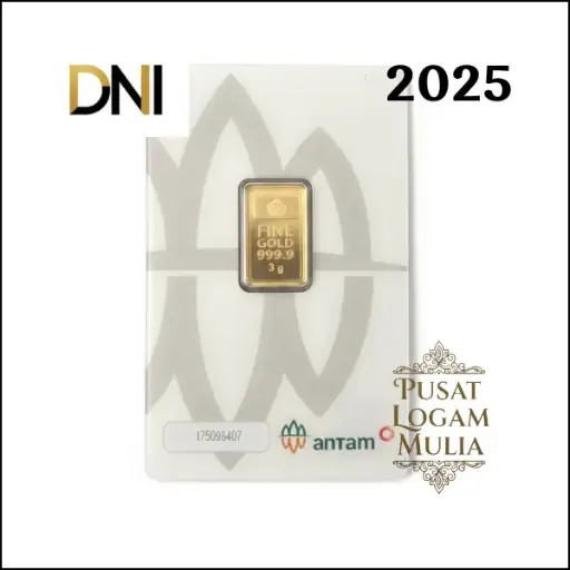 [ATM-3GR] LM Antam 3  gram 2025 - Certieye