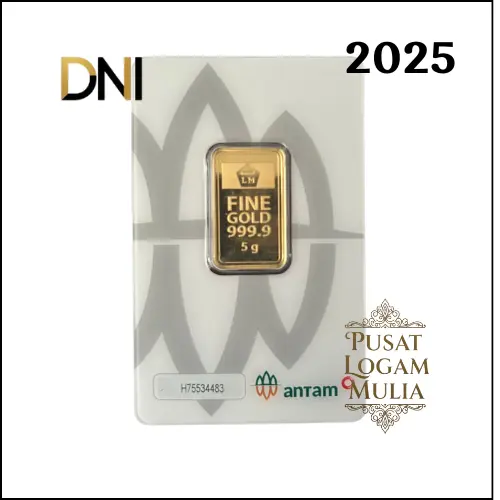 [ATM-5GR] LM Antam 5 gram 2025 - Certieye